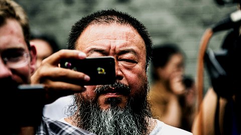 Ai Weiwei, visuel en partage sur le web © DR