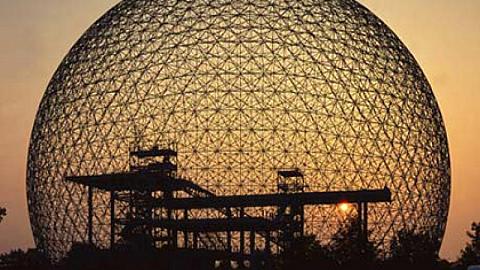 Richard Buckminster Fuller, Dôme géodésique © DR
