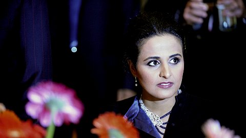 Sheikha Al-Mayassa bint Hamad bin Khalifa Al-Thani, directrice du QMA et pesonnalité la plus influente du monde de l’art en 2013 selon Art Review © DR