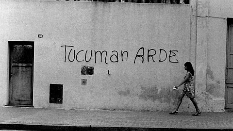 Rosario Group. Tucumán Arde (Tucumán brûle), 1968. Graffiti. Archive Graciela Carnevale, Rosario, Argentine © Grupo de Artistas de Vanguardia (Groupe d’artistes d’avant-garde) / Photo: Grupo de Artistas de Vanguardia