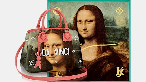 Koons/Vuitton bag: a new co-branding scheme