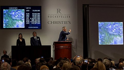 La collection de Peggy et David Rockefeller, ‘‘19th and 20th Century Art‘‘ - Vente du soir à New York le 8 mai 2018 © Christie’s