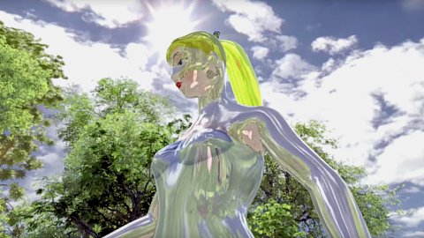 Jeff Koons, Phryne avec Acute Art, œuvre en réalité virtuelle
https://acuteart.com/artist/jeff-koons/