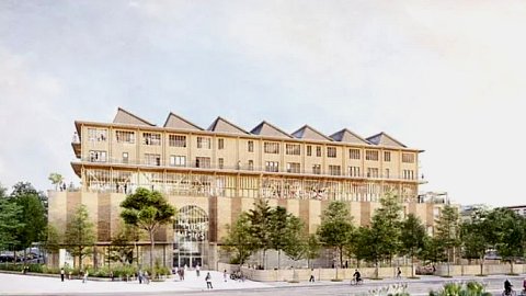 Projet architectural en vue de la création d’un nouveau lieu destiné aux Ateliers Médicis prévu pour 2025