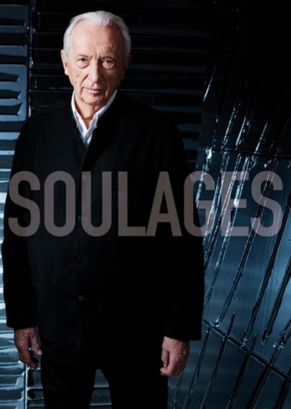 Pierre Soulages au Centre Pompidou © DR