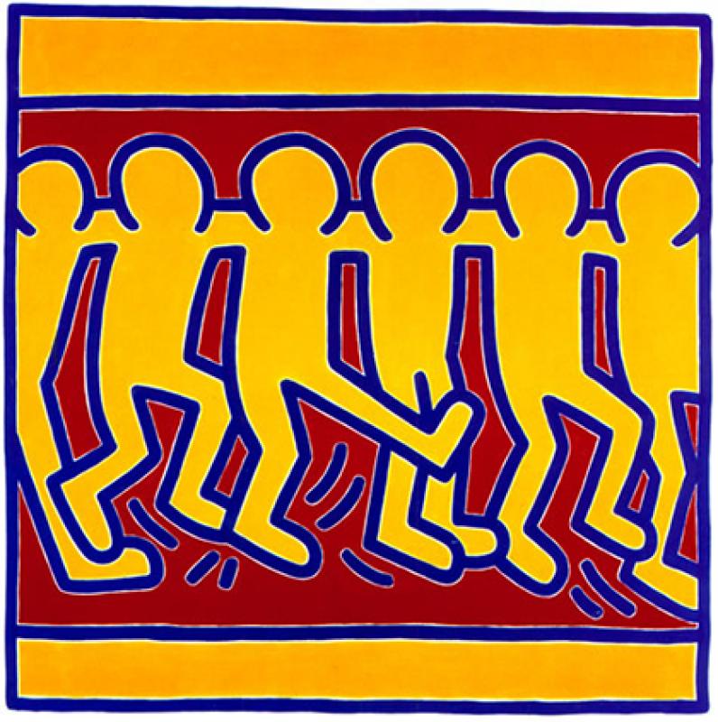 Keith Haring, Untitled No. 3, 1988 © The Keith Haring Foundation