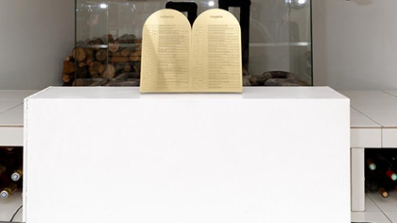 Vue partielle de l’exposition Dans le freezer à droite - Maxime Chanson © DR