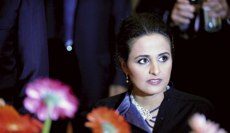 Sheikha Al-Mayassa bint Hamad bin Khalifa Al-Thani, directrice du QMA et pesonnalité la plus influente du monde de l’art en 2013 selon Art Review © DR