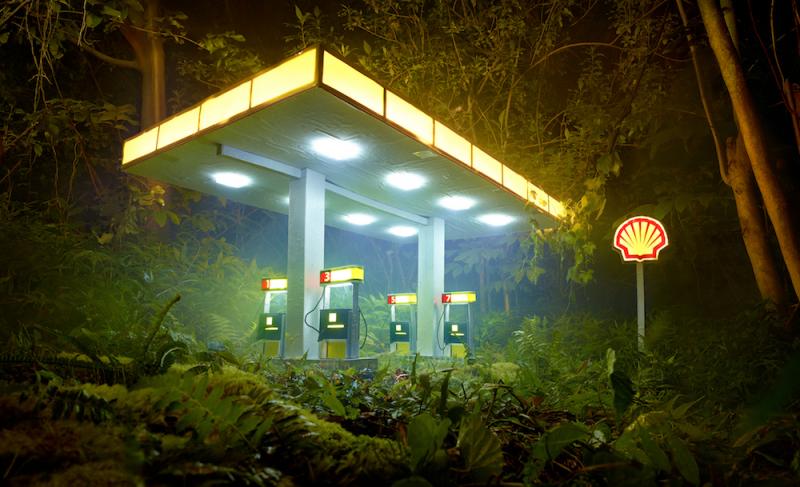 David LaChapelle, Gas Shell, 2012 © David LaChapelle Studio, Jablonka Maruani Mercier Gallery