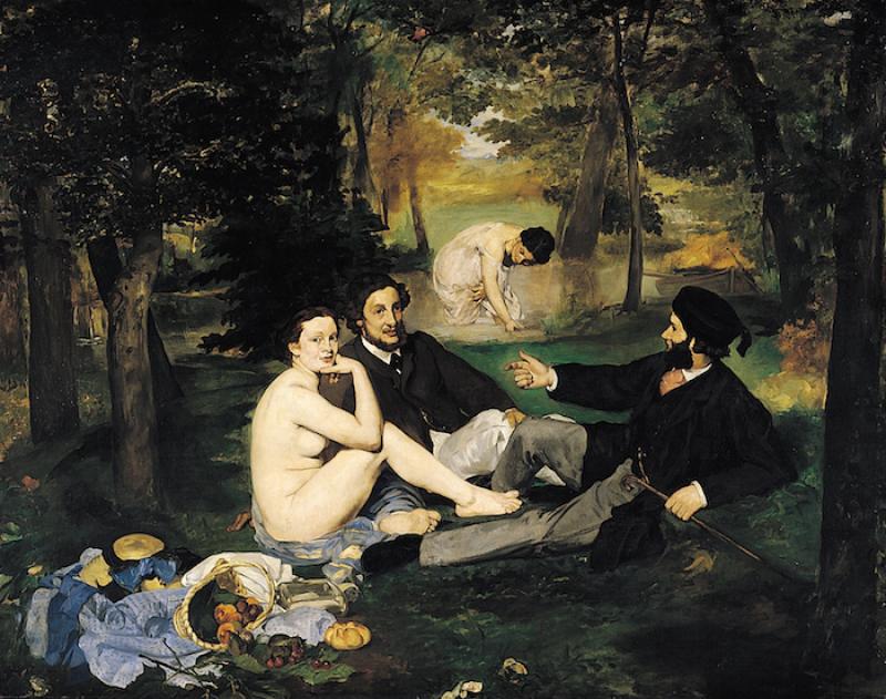Édouard Manet - Le Déjeuner sur l’herbe, 1863 © DR