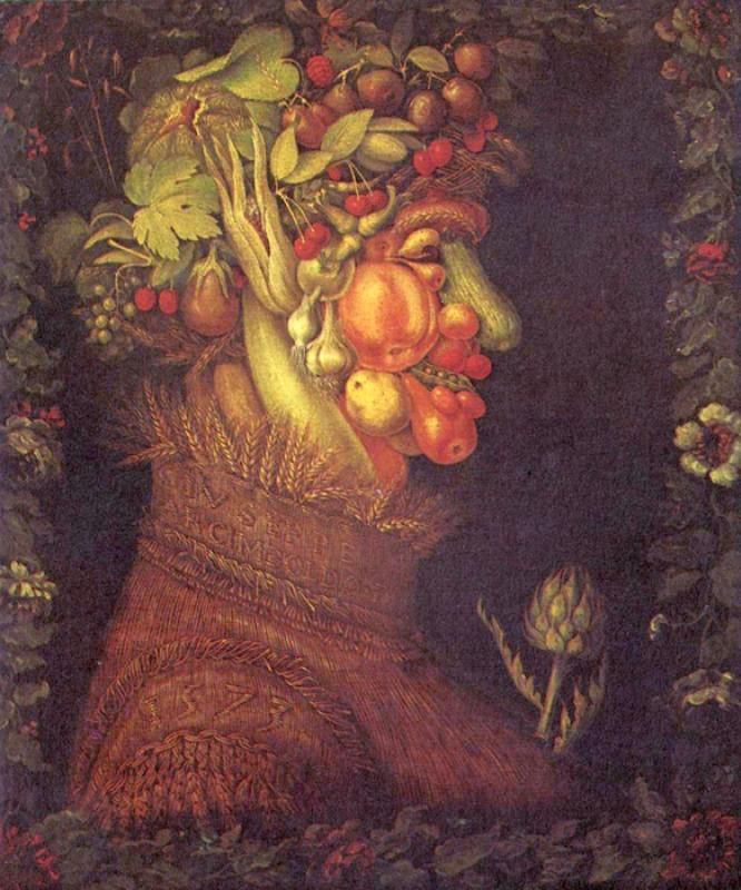 Giuseppe Arcimboldo, L’Été, 1573 © DR
