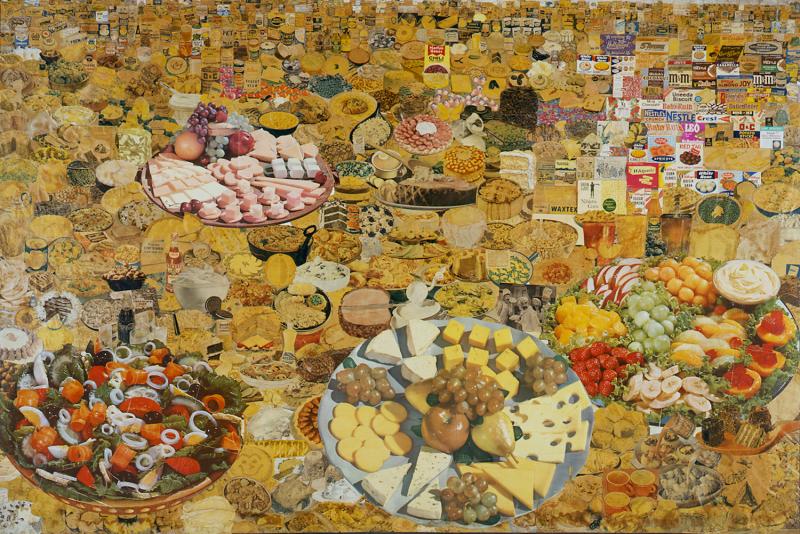 Erró, Foodscape, 1964 © ADAGP, Paris 2014/Palazzo Grassi/photo ORCH orsenigo_chemollo/Pinault Collection