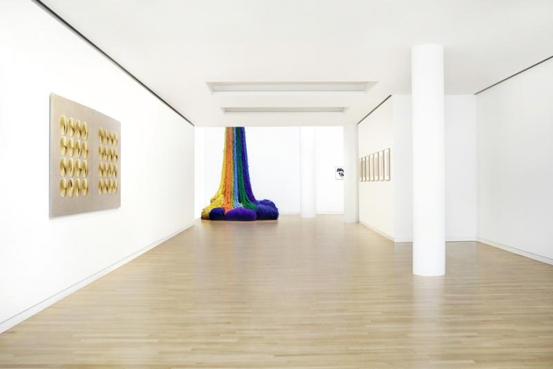 Vue de l’exposition ’Predestined: Colour Waves’’ Espace Louis Vuitton de Munich 2015 © Fondation LV and the artist
