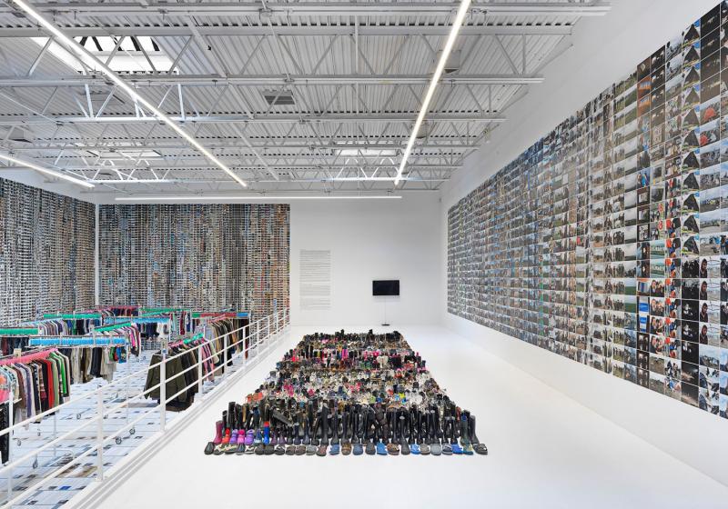 Vue d’installation, Ai Weiwei, Laundromat © Deitch Projects, Soho. 2016. Courtesy