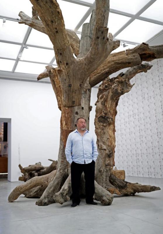 Vue d’installation, Ai Weiwei - Maybe, Maybe Not © Photo - AFP/Thomas Codex