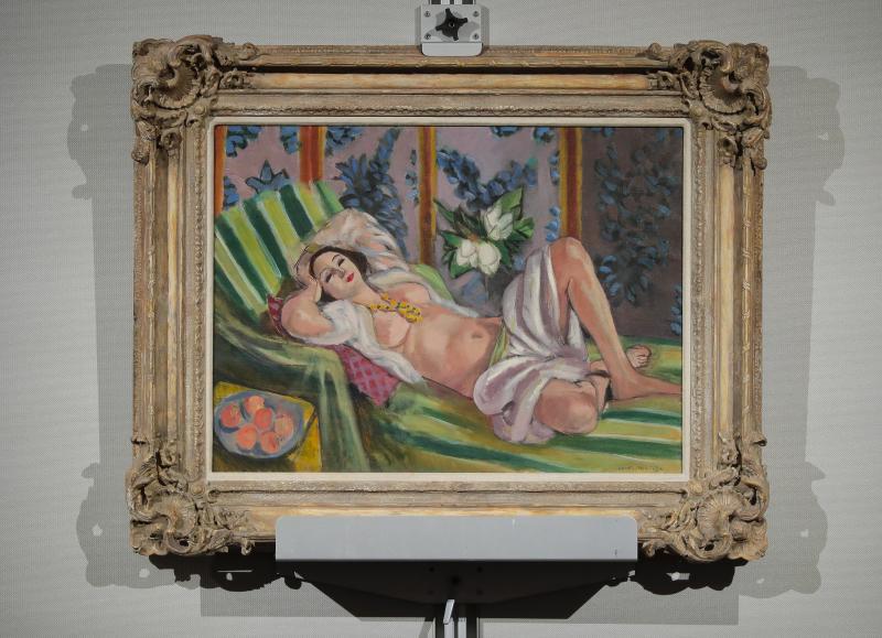 Henri Matisse, Odalisque couchée aux magnolias, 1923 © AP Photo Julie Jacobson