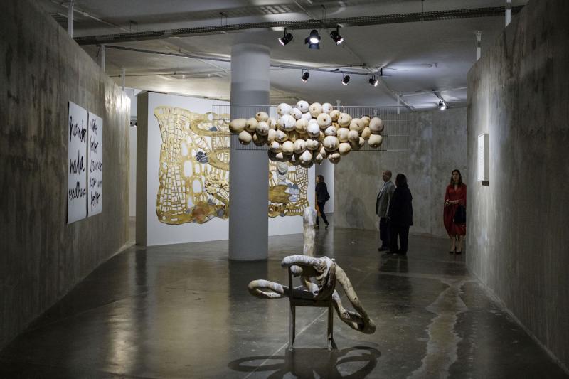 Vue d’installation, Sofia Borges, The Infinite Story of Things or the End of the Tragedy of One © Leo Eloy / Estúdio Garagem / Fundação Bienal de São Paulo