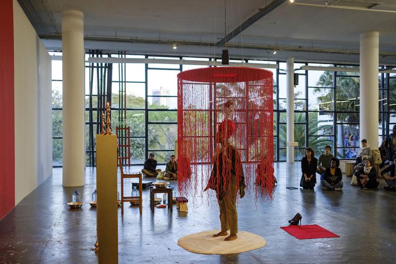 Vue d’installation Wura-Natasha Ogunji, Always, never © Leo Eloy / Estúdio Garagem / Bienal de São Paulo Foundation