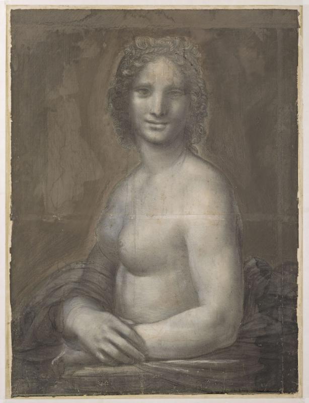 Atelier de Léonard de Vinci, La Joconde nue
Chantilly, musée Condé, DE-32 © RMN-Grand Palais domaine de Chantilly-Michel Urtado18-542566