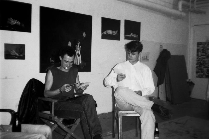 Roberto Cabot et Donald Baechler, 1993, Cologne © Copyright Roberto Cabot